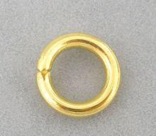 DoreenBeads Retail 200 PCs Gold color Open Jump Rings Findings 8x1.5mm 2024 - buy cheap