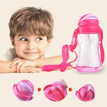 420ML Baby Water Feeding Bottle Tritan Children Learn Drinking Cup Kids Sports Water Bottle School Bottle Baby Drinker 2024 - buy cheap