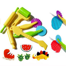 Modelo de massa de brinquedo colorido 3d, ferramentas criativas de plástico, conjunto de moldes de argila, brinquedos de luxo, educação pré-escolar 2024 - compre barato