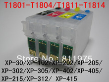 Cartucho de tinta recargable T1811 para impresora Epson, XP-30, XP-102, XP-202, XP-205, XP-302, XP-305, XP-402, XP-405, XP-215 2024 - compra barato