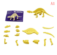 Modelo de esqueletos de dinossauro, brinquedos diy para presente criativo e divertido diferentes tipos montados 2024 - compre barato