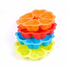 25*25*4.5cm 136g DlY heart Shape Silicone Cake Mold Baking Tools Bakeware Maker Mold 2024 - buy cheap