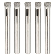 6 Pcs Diamond Hole Saw Drill Bits Ceramic Tile Marble 6mm Silver 2024 - buy cheap