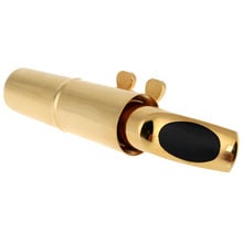 High Quality Jazz Alto Sax Saxophone Mouthpiece 7C Metal with Mouthpiece Patches Pads Cushions Cap Buckle Gold Plating 2024 - buy cheap