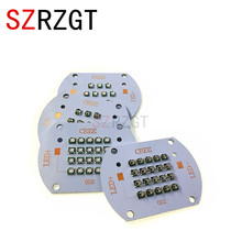 Luz de led de alta potência cree 3535, chip ir850/purple365nm blub 10d 20d