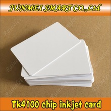 Cartão de impressão rfid 100 khz em4100/tk4100chip, impressora epson/canon com bandeja de cartão, 125 unidades 2024 - compre barato
