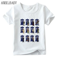Boys/Girls Dr.Who Daleks Exterminate To Victory Print T-shirt Children Summer Short Sleeve Tops Baby Kids Funny T shirt,ooo4115 2024 - buy cheap