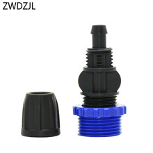 Drip irrigation Male Thread 1/2 to 8/11 hose Lock Nut Connector 3/4 TO 3/8" Watering Hose Tap joint 4pcs 2024 - buy cheap