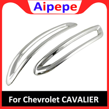 For Chevrolet Cavalier 2016 2017 2018 2019 Front Rear Fog Light Lamp Cover Trim Chrome Car Styling auto accessories 2024 - buy cheap