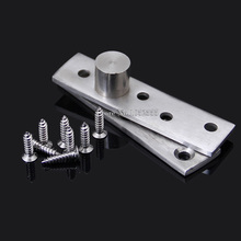 HOT 2PCS/lot 100*25*4.0mm Stainless Steel Door Pivot Hinges Furniture Fittings 360 Degree Rotation Install up and down K188 2024 - buy cheap