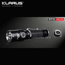 Хит продаж KLARUS ST15 CREE XP-L HI V3 светодиодный 1100 люмен многофункциональный супер яркий фонарик с двойным переключателем 2024 - купить недорого