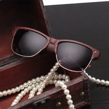 New Men Sunglasses Famous Lady Brand Designer Gradient Colors Coating Mirror Sun Glasses UV400 with case 2024 - buy cheap