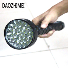 Linterna táctica de alta potencia para acampada, linterna potente de 8000 lúmenes, XML-T6 x28 LED, resistente al agua, destello de luz LED 2024 - compra barato