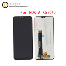 10 шт. 5,8 "для Nokia X6 2018 ЖК-дисплей Дисплей Сенсорный экран Панель Digitizer Замена тяга для Nokia X6 2018 TA -1099 TA-1109 л 2024 - купить недорого