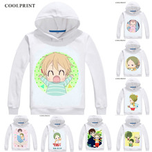 COOLPRINT School Babysitters Hoodies Hooded Hoodie Gakuen Babysitters Orphan Kotaro KASHIMA Ryuichi KASHIMA Cosplay Sweatshirts 2024 - buy cheap