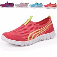 New Athletic Women Sneakers Summer Breathable Mesh Sport Shoes For Female Outdoor Light Running Shoes 2024 - buy cheap