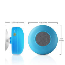 Bluetooth Speaker with suker Portable Wireless Mini Waterproof Shower Speakers for Phone Handsfree box 2024 - buy cheap