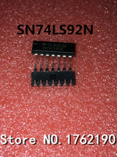 5PCS/LOT  74LS92 SN74LS92N  DIP-14  Logic IC chip 2024 - buy cheap