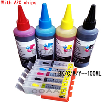 Cartucho de tinta recargable PGI650 CLI651 para impresora Canon Pixma IP7260 MG5460 MX726 MX926 MG6460 MG5560 con tinta de tinte de 400ML 2024 - compra barato