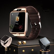 Novo relógio inteligente digital esportivo, smart watch dourado dz09, pedômetro para celular, android, relógio de pulso masculino e feminino satti 2024 - compre barato