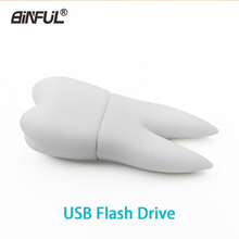 Unidad flash usb con forma de diente, 4GB, 8GB, 16GB, 32GB, 64GB, disco U, 2,0 2024 - compra barato
