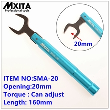 MXITA N Type SMA torque wrench RF connector opening 20MM electrommunication Coax Adapter convertor Straight goldplated spanner 2024 - buy cheap