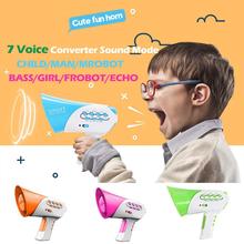 Electric Funny Multi 7 Voice Changer Speaker Smart Modifiers Amplifier Different Voices Educational Toy for Children Kids Gift 2024 - buy cheap