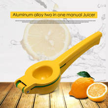 citrus press Aluminium alloy Manual hand Premium Quality Metal Lemon Lime Squeezer Citrus Press Juicer with Silicone Handles 2024 - buy cheap
