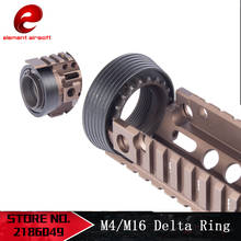 Element Steel 5.56 M4 Delta Ring Set for M4/M16 Series Airsoft AEG Tactical Drop-in Rail System Handguard OT0423 2024 - buy cheap
