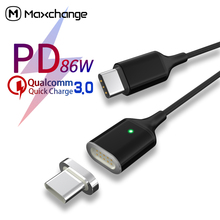New 5A Fast Charging PD Cable 86W Magnetic USB Type C Cable For Macbook Charge Cable Type C to Type C Quick Charge USB C Cable 2024 - buy cheap