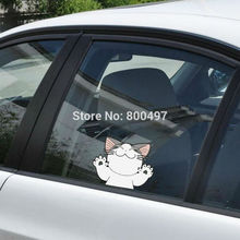 Lovely Cute Cat Chi's Sweet Home With Big Paws Car Stickers Car Covers Decals for Toyota Honda Chevrolet Volkswagen Tesla Lada 2024 - buy cheap
