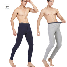 Pijama térmico de algodão para homens, roupa íntima de inverno quente para homens, calças leggings de alta qualidade 2024 - compre barato