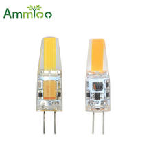 Затемняемая светодиодная мини-лампа G4 3 Вт 6 Вт COB, аварийная Светодиодная лампа G4 AC DC 12 В, белая/теплая белая люстра, замена галогеновых ламп 2024 - купить недорого