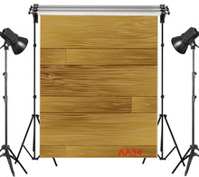 LB poliéster y vinilo Color claro suelo de madera recién nacido fondo de fotografía fondos de fotografía para decoración de estudio fotográfico 2024 - compra barato