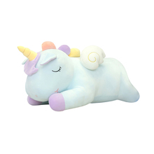 40-80cm Kawaii Unicorn doll Animal Cartoon Unicornio Pegasus Soft Plush stuffed toy Home pillow Exquisite workmanship Xmas Gift 2024 - buy cheap