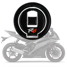 Adesivo de fibra de carbono para motocicleta, decalque protetor de moto 3d de fibra de carbono, óleo e gás, cobertura de decalque para yamaha xp r6 1999 2000 2024 - compre barato