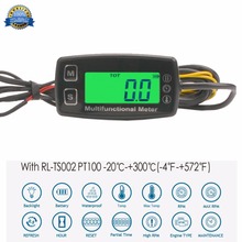 Digital Tach Hour Meter Theomometer Temp Meter for Gas Engine Motorcycle Marine Jet Ski Buggy Tractor Pit Bike Paramotor 2024 - buy cheap