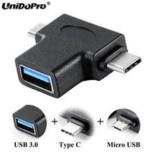 USB 3,0 OTG Кабель-адаптер Micro USB / Type C конвертер для UMiDiGi One Z1 Z2 S2 Pro /A1 Pro, Plus E, Crystal, Iron Pro, Hammer S 2024 - купить недорого