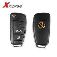 XHORSE VVDI2 For Audi A6L Q7 Type Universal Remote Key 3 Buttons 2024 - buy cheap