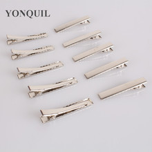 150pcs/lot Wholesale New Prong Barrettes &Brooch Clips Finding, Alligator clips Crocodile Clips 45mm Fit Jewelry DIY accessories 2024 - buy cheap