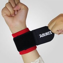 Aolikes 1 Pcs Sports Wristband Gym Wrist Thumb Support Straps Wraps Bandage Fitness Training Safety Hand Bands 2024 - buy cheap