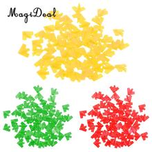 MagiDeal High Quality 60Pcs 16mm Plastic Board Game Counters Tiddly Winks Numeracy Teaching Supplies Fun Kids Toy Gift 4 Colors 2024 - buy cheap