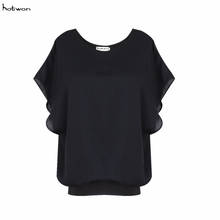 New Hot Sale Hotsell Womens Blouse Sexy Batwing Short Sleeve Summer Casual Loose Tops 2024 - buy cheap