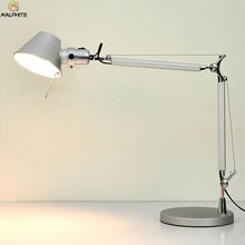 Led toque escurecimento olho candeeiro de mesa sala estar quarto luz da mesa decoração casa rotação dobrável iluminação industrial luminária 2024 - compre barato