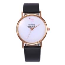 woman watch Fashion Women Girls Flamingo Quartz Analog No Number Round Dial Wrist Watch dames horloges 2024 - buy cheap