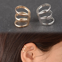 EY593  European and American retro style hollow U-shaped ear bone clip earrings invisible without pierced ears Ear clip 1pcs 2024 - buy cheap