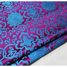75x100cm HLQON Brocade Fabric Damask Jacquard America style Apparel Costume Upholstery Furnishing Curtain DIY Clothing Material 2024 - buy cheap