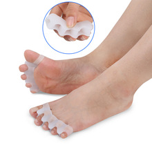 Almohadillas de Gel de silicona para los dedos del pie, almohadilla antideslizante, con absorción de impacto y antideslizante, para el cuidado de los pies, 1 par 2024 - compra barato