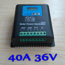 40a 36 v controlador de carga solar, 40a controlador solar 36 v, regulador de bateria 40a 36 v do painel do pv 2024 - compre barato