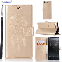 Чехол-книжка для Sony Xperia XZ Premium G8141 G8142, чехол для телефона с отделением для карт G 8141 8142, ударопрочный модный кожаный чехол 2024 - купить недорого